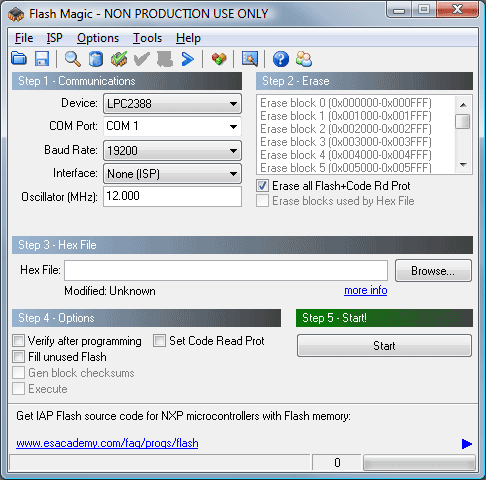 Error Flash Driver Function Execute Timeout Stm32